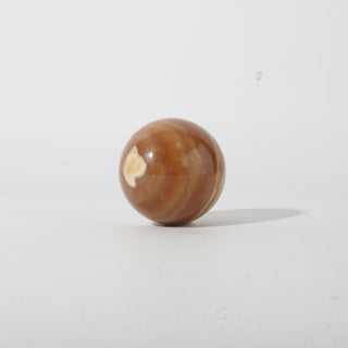 Calcite Golden Sphere - Small #2 - 2 1/4" from The Rock Space