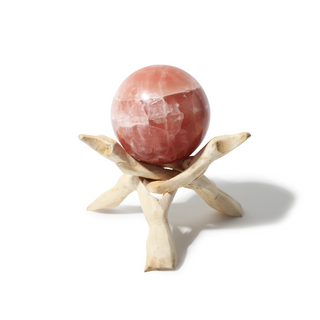 Rose Calcite Sphere Unique #1 - 3" from The Rock Space