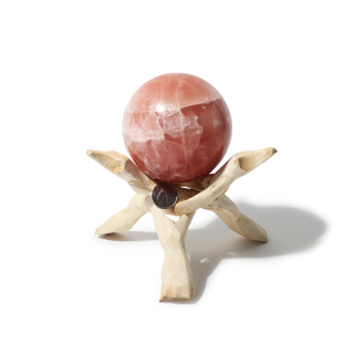 Rose Calcite Sphere Unique #1 - 3" from The Rock Space