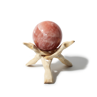Rose Calcite Sphere Unique #1 - 3" from The Rock Space