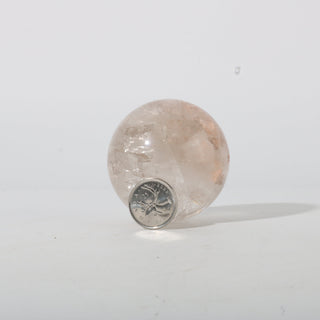 Clear Quartz A Sphere - Small #1 - 2 1/4" from The Rock Space