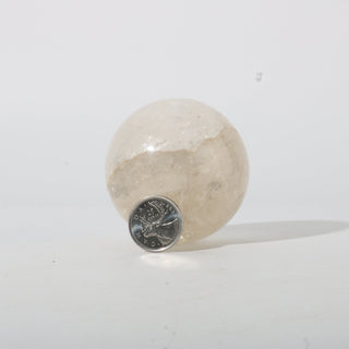 Clear Quartz A Sphere - Small #2 - 2 1/4" from The Rock Space