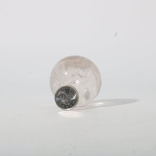 Clear Quartz A Sphere - Extra Small #2 - 1 3/4" from The Rock Space