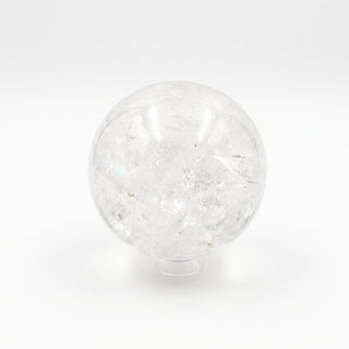 Clear Quartz Sphere Unique #19 - 6" from Stonebridge Imports