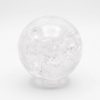 Clear Quartz Sphere Unique #19 - 6" from Stonebridge Imports