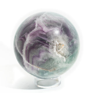 Fluorite Green and Purple Sphere Unique #17 from Stonebridge Imports