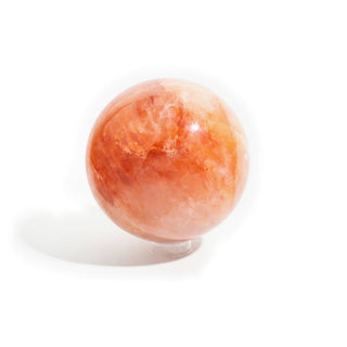 Fire Quartz and Rose Quartz Sphere Unique #1 from Stonebridge Imports