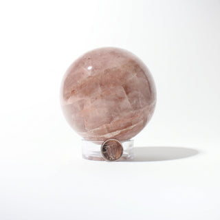Hematoid Quartz Sphere Unique #2 - 3 3/8" from Stonebridge Imports