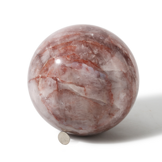 Hematoid Quartz Sphere Unique #3 - 8" from Stonebridge Imports