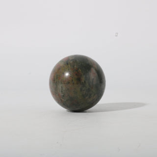 Watermelon Jasper Sphere - Extra Small #2 - 1 3/4" from The Rock Space