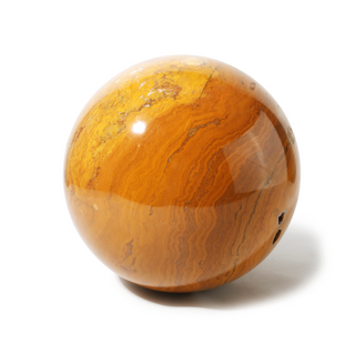 Yellow Jasper Sphere Unique #1 - 10" from The Rock Space