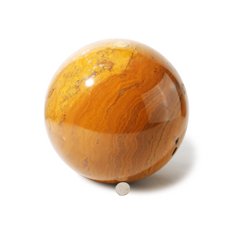 Yellow Jasper Sphere Unique #1 - 10" from The Rock Space