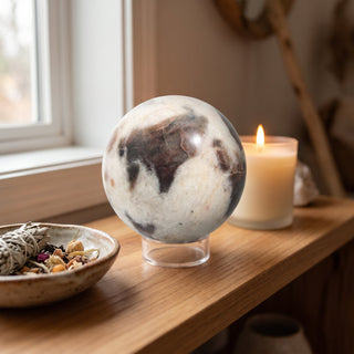 Chocolate Labradorite Sphere from Stonebridge Imports