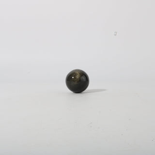 Obsidian Gold Sheen Sphere - Extra Small #1 - 1" from Stonebridge Imports