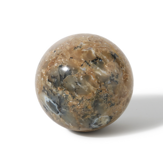 Dendritic Opal Sphere Unique #1 - 3 3/8" from Stonebridge Imports