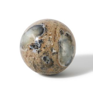 Dendritic Opal Sphere Unique #5 - 3 3/4" from The Rock Space