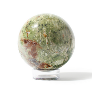 Green Opal Sphere Unique #1 - 3 3/4" from The Rock Space