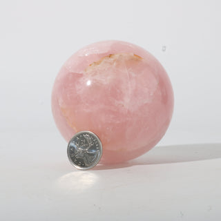 Rose Quartz A Sphere - Large #1 - 3" from The Rock Space