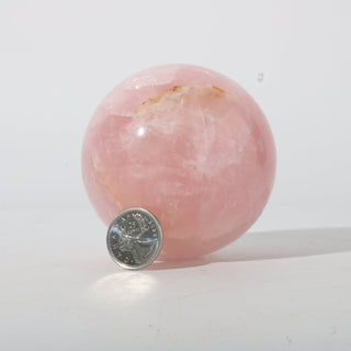 Rose Quartz A Sphere Large #1 - 3" from Stonebridge Imports