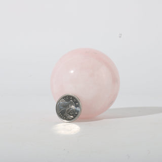 Rose Quartz A Sphere - Small #2 - 2 1/4" from The Rock Space