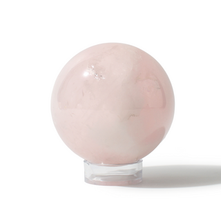 Rose Quartz Sphere Unique #101 - 3 3/4" from The Rock Space