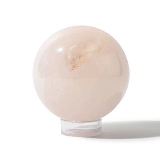 Rose Quartz Sphere Unique #102 - 4" from The Rock Space