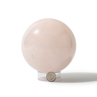 Rose Quartz Sphere Unique #102 - 4" from The Rock Space