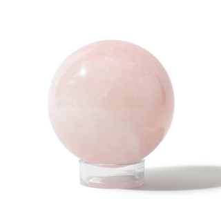 Rose Quartz Sphere Unique #103 - 3 3/8" from The Rock Space
