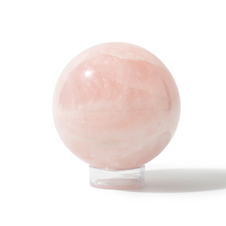 Rose Quartz Sphere Unique #105 - 4" from The Rock Space