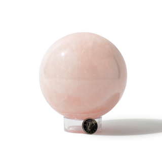 Rose Quartz Sphere Unique #105 - 4" from The Rock Space