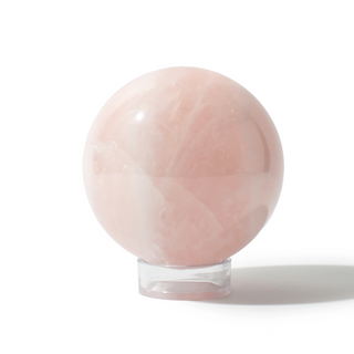 Rose Quartz Sphere Unique #107 - 3 3/4" from The Rock Space