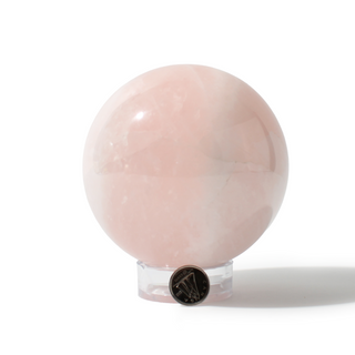 Rose Quartz Sphere Unique #107 - 3 3/4" from The Rock Space