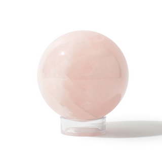 Rose Quartz Sphere Unique #109 - 3 1/2 from The Rock Space