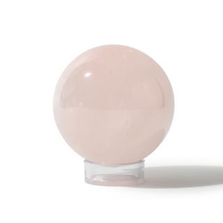 Rose Quartz Sphere Unique #110 - 3 5/8" from The Rock Space