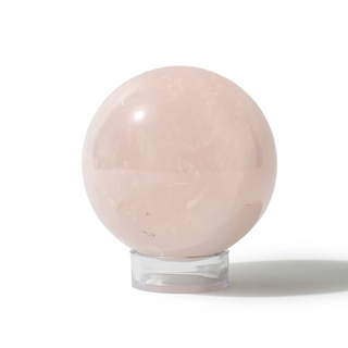 Rose Quartz Sphere Unique #111 - 3 5/8" from The Rock Space