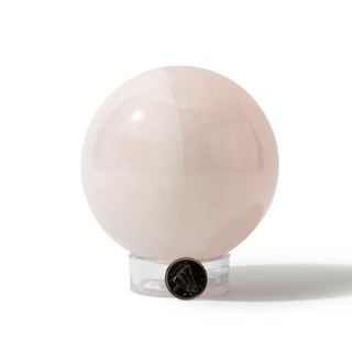Rose Quartz Sphere Unique #111 - 3 5/8" from The Rock Space