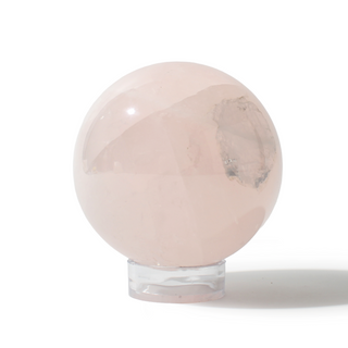 Rose Quartz Sphere Unique #113 - 3 5/8" from The Rock Space