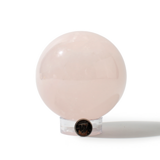Rose Quartz Sphere Unique #113 - 3 5/8" from The Rock Space