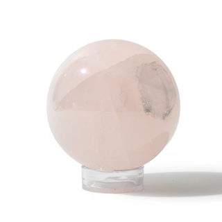 Rose Quartz Sphere Unique #113 - 3 5/8" from The Rock Space
