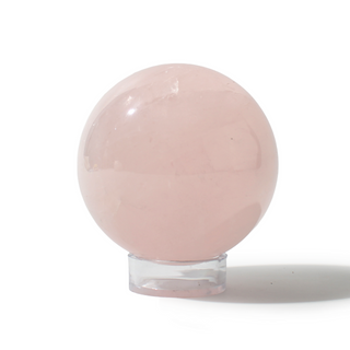 Rose Quartz Sphere Unique #126 - 3 5/8" from The Rock Space