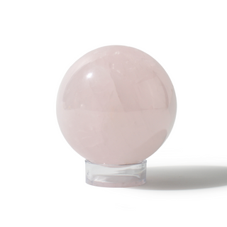 Rose Quartz Sphere Unique #130 - 3 5/8" from The Rock Space
