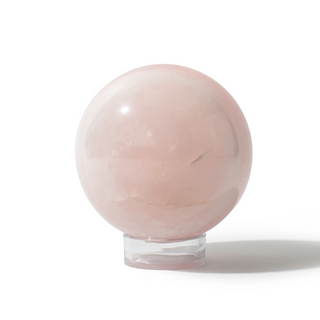 Rose Quartz Sphere Unique #133 - 3 3/4" from The Rock Space