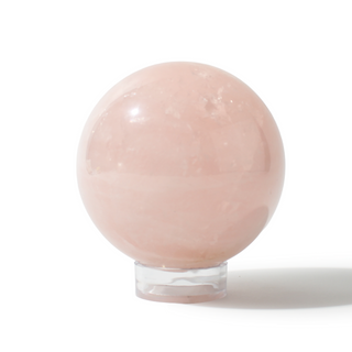 Rose Quartz Sphere Unique #136 - 4" from The Rock Space