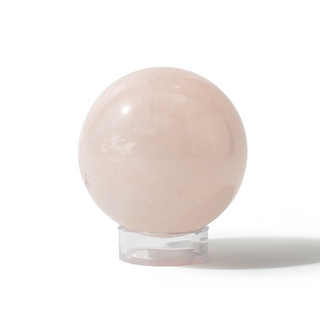 Rose Quartz Sphere Unique #140 - 3 1/4" from The Rock Space