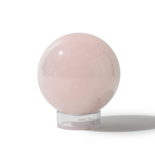 Rose Quartz Sphere Unique #141 - 3 1/4" from The Rock Space