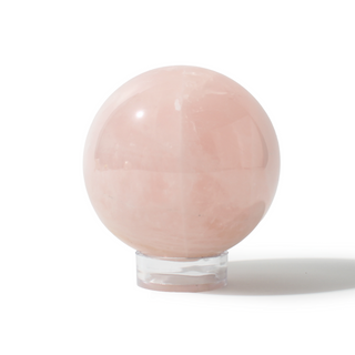 Rose Quartz Sphere Unique #150 - 3 5/8" from The Rock Space