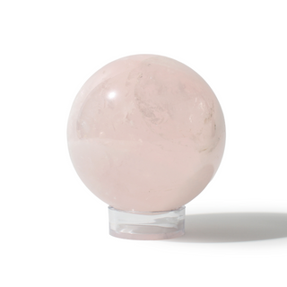 Rose Quartz Sphere Unique #152 - 3 5/8" from The Rock Space