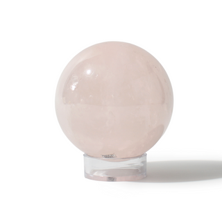 Rose Quartz Sphere Unique #156 - 3 1/4" from The Rock Space