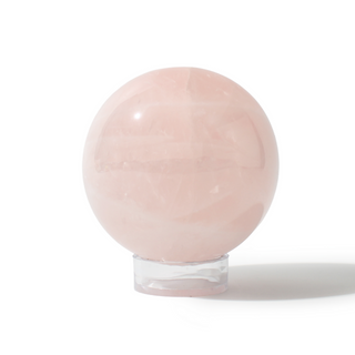 Rose Quartz Sphere Unique #160 - 3 3/8" from The Rock Space