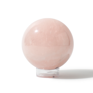 Rose Quartz Sphere Unique #161 - 3 3/4" from Stonebridge Imports